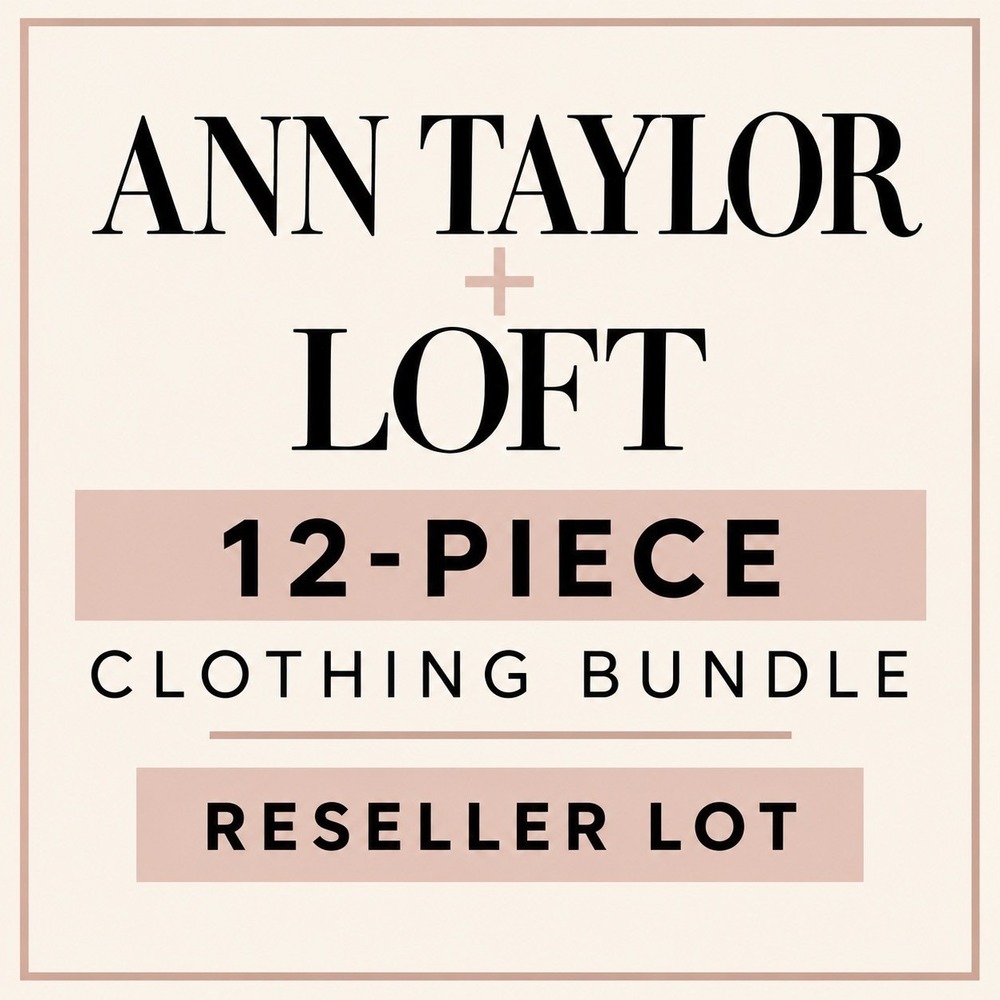 LOFT Ann Taylor Women's Clothing Reseller Bundle Lot 12 Pcs Mix